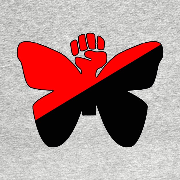 Butterfly Fist w/ Ancom Colors by dikleyt